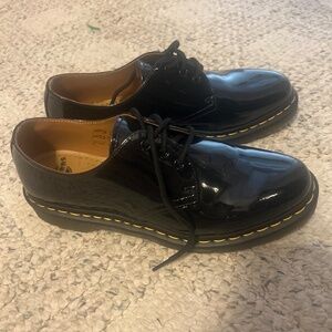 Black Patent Leather Dr Martens only worn once